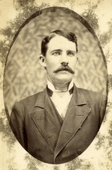 1860s-Unknown TinType from John Abner collection Mk553