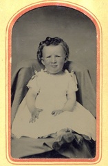 1860s-Unknown TinType from John Abner collection Mk545