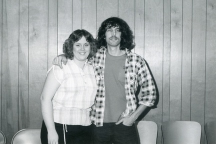 1981-Debbie and Andy Loofbourrow.RK563