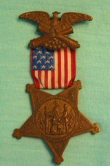 1864-James Shanks Loof Civil War Medal.2872