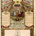 1898-John Mollie Family Bible.Mk673