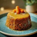 Carrot Pudding with Lemon Sause